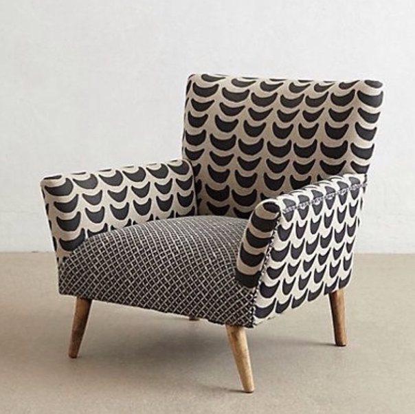 sillón de un cuerpo tapizado